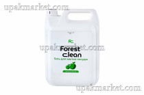 Гель для мытья посуды "Зеленое яблоко" LIGHT 5л ПЭТ Forest Clean ЧЗ