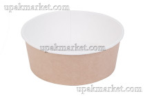 Емкость круглая Round Bowl 1000 дно 150(128)х77мм вместимость 1000мл OSQ (OCQ, OCIQ, ОСК, ОЭСКЬЮ, ОСИКЬЮ)