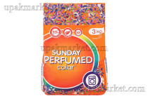 Стиральный порошок Sunday Color парфюмированный 3кг Чайка ЧЗ