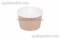 Картонная супница Round Bowl 300 ДНО д100(79)х65мм 330мл OSQ (OCQ, OCIQ, ОСК, ОЭСКЬЮ, ОСИКЬЮ)