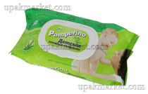 Влажные салфетки 80шт с клапаном детские Авангард Pamperino ЧЗ