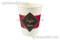 Стакан бумажный 0,165л 70мм ГН Кофе (Coffee time) Л-ПАК  50 шт*40уп (2000шт)
