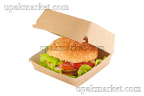Короб под гамбургер BURGER L 120x120х70 крафт OSQ (OCQ, OCIQ, ОСК, ОЭСКЬЮ, ОСИКЬЮ)