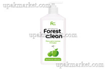 Гель для мытья посуды "Зеленое яблоко" 1л Forest Clean ЧЗ