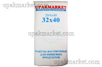 Пакет фасовочный пласт (20+12)х40 Упакмаркет