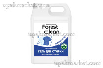 Гель для стирки белого и цветного белья "Зимнее утро" 5л канистра Forest Clean ЧЗ