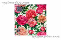 Салфетки 33х33 трехслойные "Любимые пионы" 20шт Art Bouquet