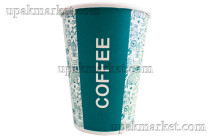 Стакан бумажный 350мл 90мм ГН Кофе Coffee Л-ПАК 50 шт*20 уп (1000шт)