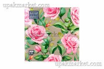Салфетки 33х33 трехслойные Art Bouquet Очаровательные розы  20 шт